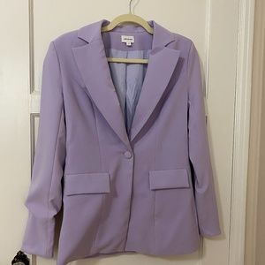Song of Style Lilac Purple Dakota Blazer X Revolve